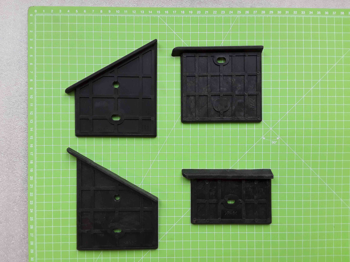 Zipper Maschinen Ersatzteil passend zu ZI-HS8 Gleitbacken-Set (oben)