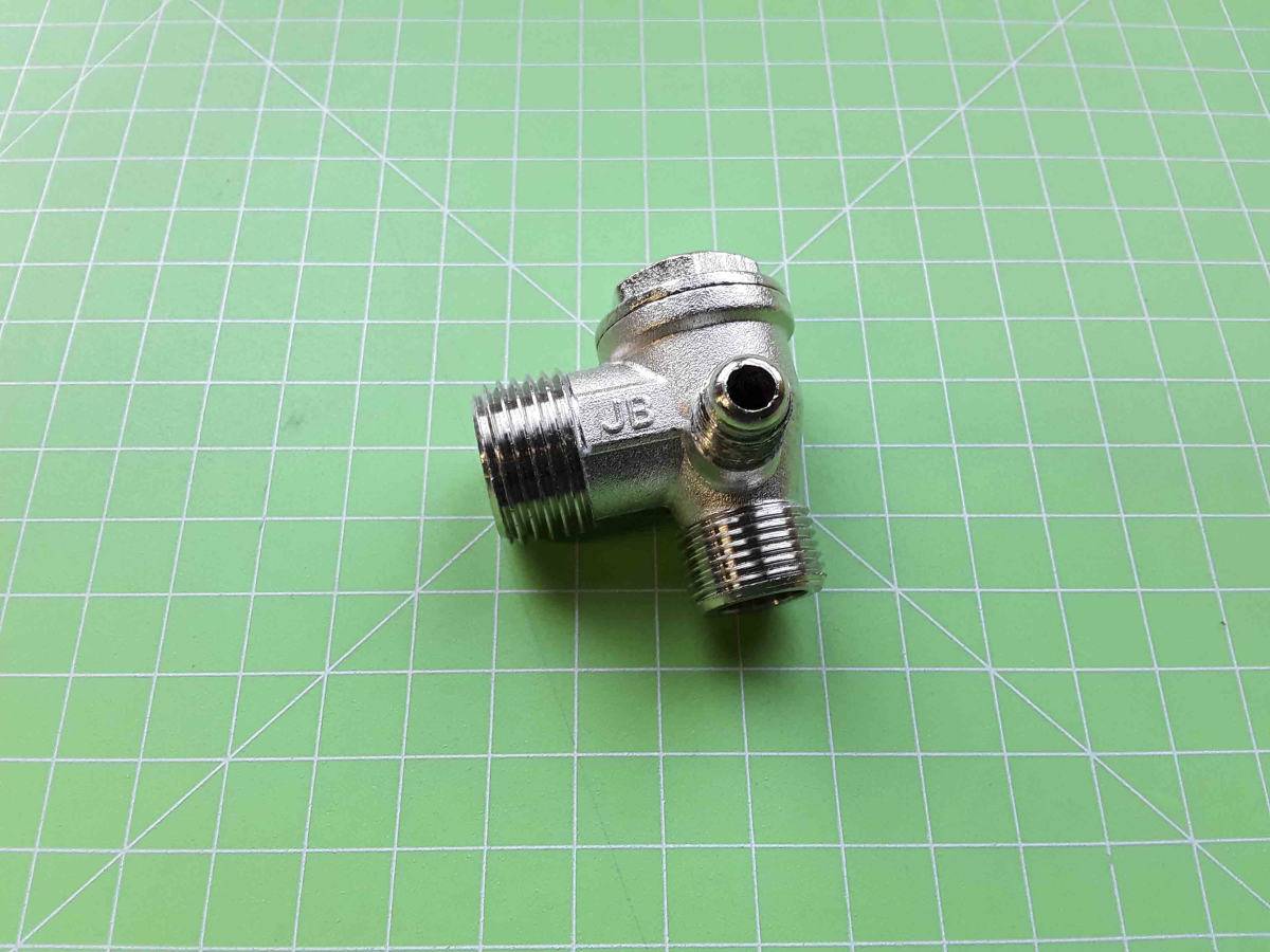 Zipper Maschinen Ersatzteil passend zu ZI-COM50-2V5 Rückschlagventil; COM24E, COM50E