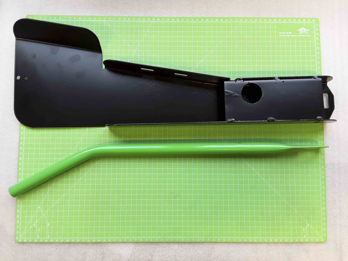Zipper Maschinen Ersatzteil passend zu ZI-HS12T Bedienarm rechts
