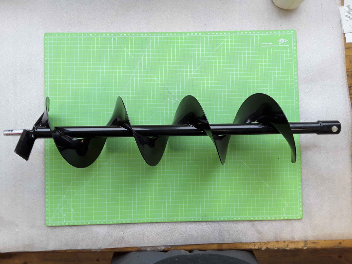 Zipper Maschinen Ersatzteil passend zu ZI-EBO100H Bohrer 150mm