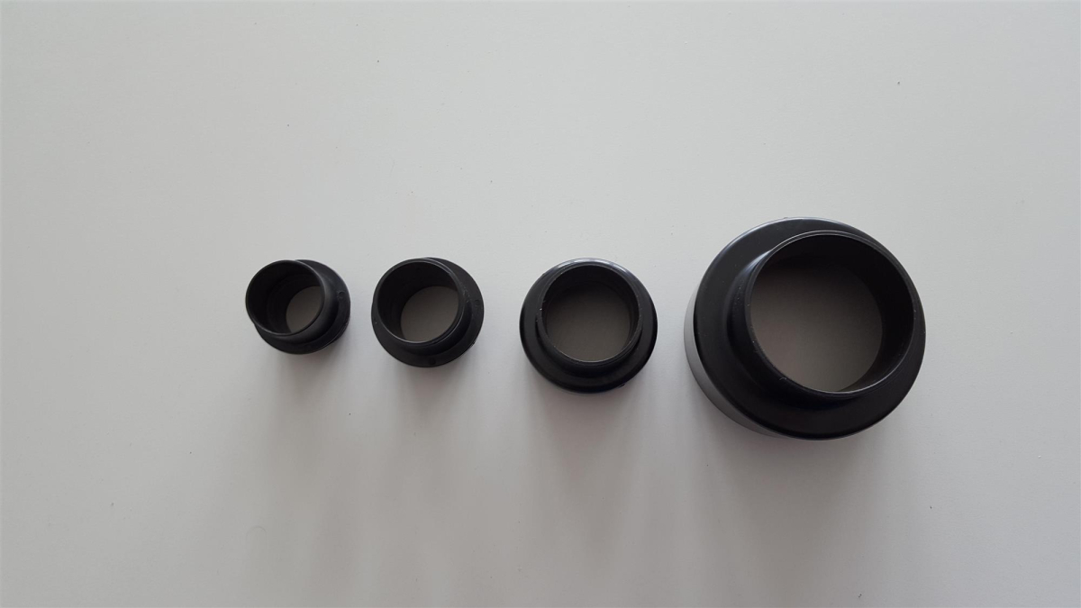 Absaugstutzen-Set für Absauganlgen 100mm Durchmesser DC12 HD12 ASA 550 